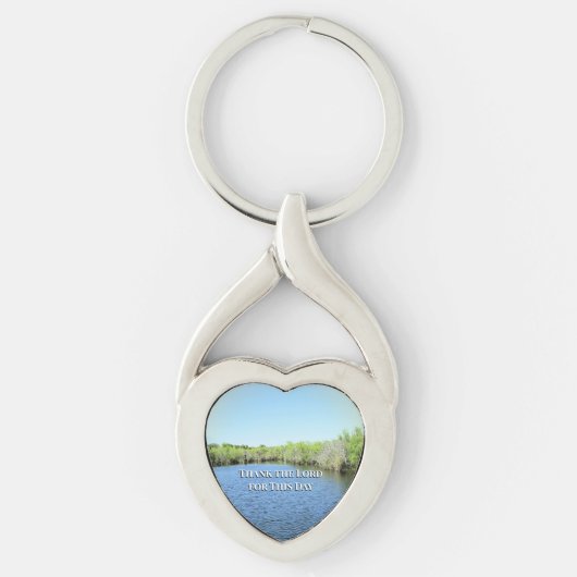 Grateful Heart Reminder Sleutelhanger (Voorkant)