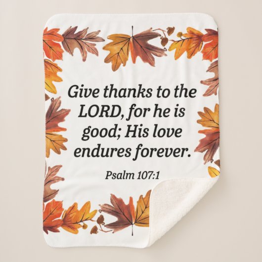 Grateful Heart Sherpa Deken (Voorkant)