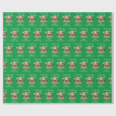 Grateful Heart Sloth Wrapping Paper Cadeaupapier (Vlak)