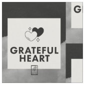 Grateful Heart Stof (Close Up)