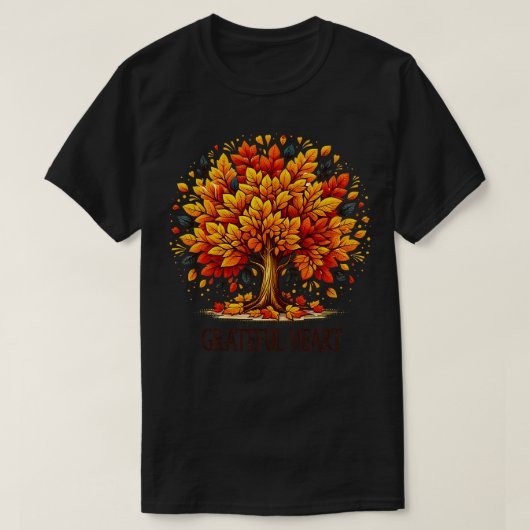 Grateful Heart T-shirt (Design voorkant)