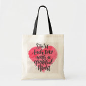 Grateful Heart Tas (Voorkant)