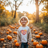 Grateful Heart Watercolor Calligraphy kids T-shirt