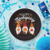 Grateful Hearts & Autumn Whimsy Papieren Bordje (Feest)