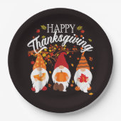 Grateful Hearts & Autumn Whimsy Papieren Bordje (Voorkant)