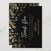 Grateful Hearts, Forever Bound bedankje Kaart (Voorkant / Achterkant)