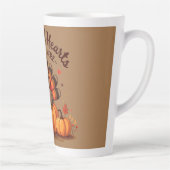 Grateful Hearts Thanksgiving Turkey Latte Mok (Rechts)