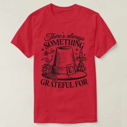 Grateful Holiday Quote T-shirt (Design voorkant)