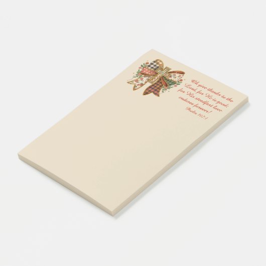 Grateful in Faith Post-it® Notes (Schuin)