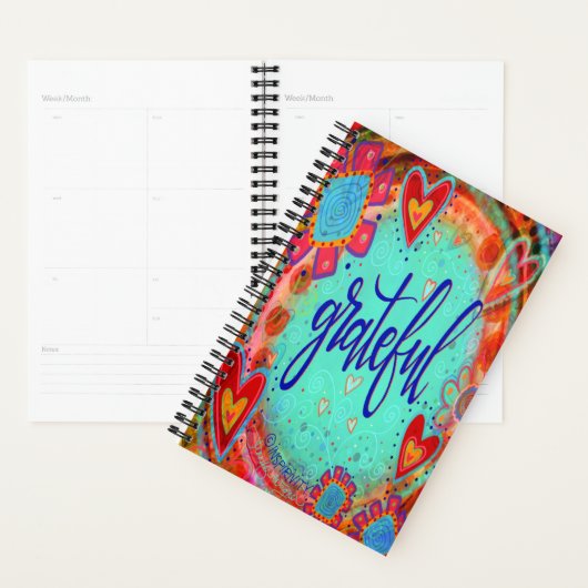 "Grateful Inspiron Planner" Planner (Display)