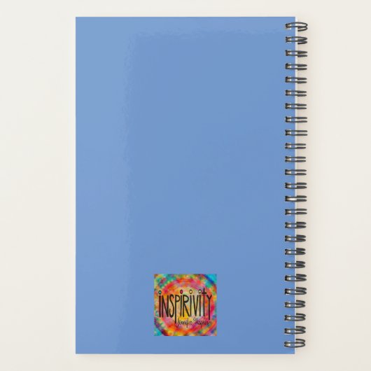 "Grateful Inspiron Planner" Planner (Achterkant)