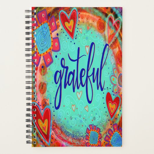 "Grateful Inspiron Planner" Planner (Voorkant)