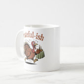 Grateful-ish | Holiday Humor with a Twist Koffiemok (Voorkant links)