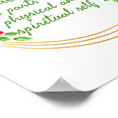 Grateful Motivation words for life Poster (Hoek)