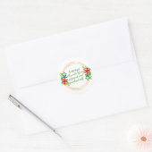 Grateful Motivation words for life Ronde Sticker (Envelop)