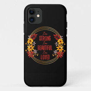 Grateful Motivation words for Succesvol Case-Mate iPhone Case