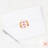 Grateful Motivation words for Succesvol Ronde Sticker (Envelop)