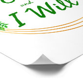 Grateful Motivation words for work Poster (Hoek)