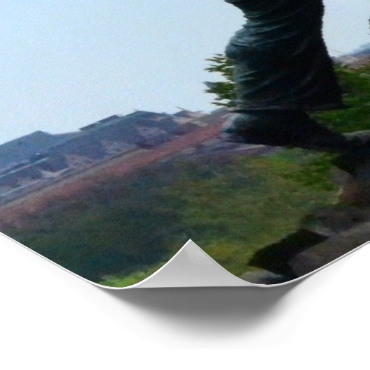 Grateful Nation Bedankt You for Your Service Poste Poster (Hoek)