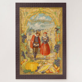 Grateful Pilgrims Thanksgiving Puzzles Legpuzzel