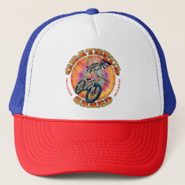 GRATEFUL SHRED ... "shred till we're dead" biking Trucker Pet