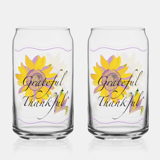 Grateful Soda Glass Blikvorm Glas (Achterkant)