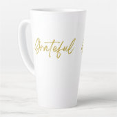 Grateful Tall Latte Mok (Linkerhoek)