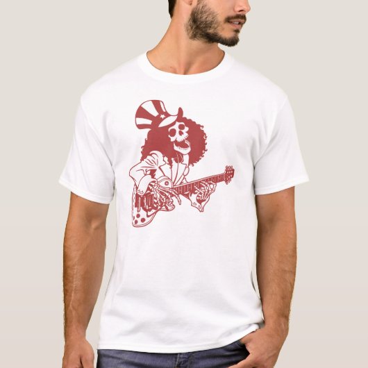 Grateful Ted-red T-shirt (Voorkant)