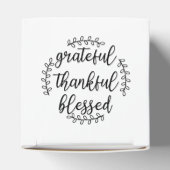 Grateful Thankful Blessed Bedankdoosjes (Bovenkant)