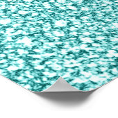 Grateful Thankful Blessed Floral Waterverf Wreater Poster (Hoek)