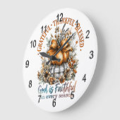 Grateful Thankful Blessed Grote Klok (Hoek)