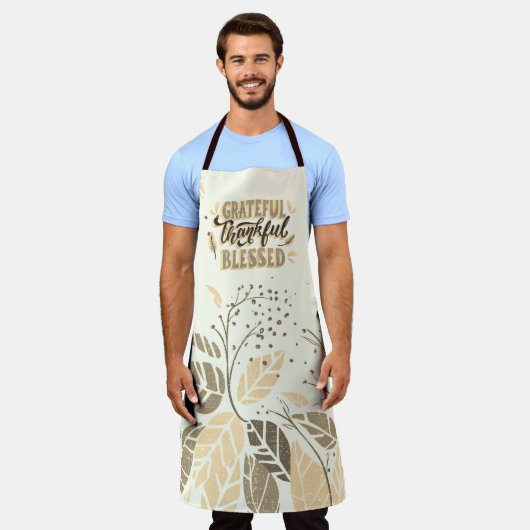 Grateful Thankful Blessed Schort (Gedragen)