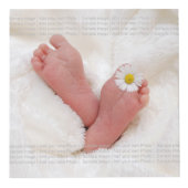 Grateful, Thankful, Gezegelde eigen naam & 4 foto' Kubus (Voorkant)