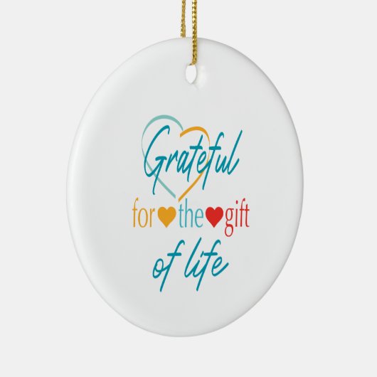 Grateful Transplant Ornament (Rechts)