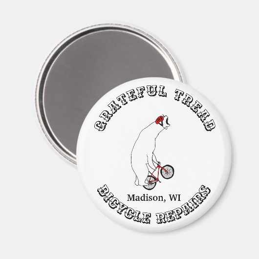 Grateful Tread Magnet (Voorkant / Achterkant)