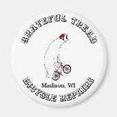 Grateful Tread Magnet (Voorkant)