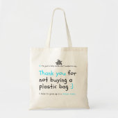 Grateful Turtle Tote Bag (Voorkant)