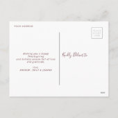 Grateful voor u | THANKSGIVING Feestdagenkaart (Achterkant)