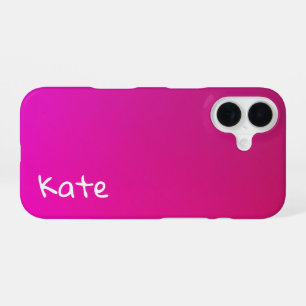 Gratie in één lijn: vlindersilhouet iPhone 16 hoesje
