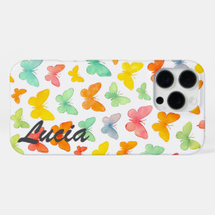 Gratie in één lijn: vlindersilhouet iPhone 16 pro max hoesje
