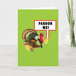 Gratie me het Grappige Ontwerp van de Dag van Feestdagen Kaart