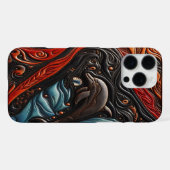 Gratiënte Dolfijn in Beweging iPhone Hoesje (Achterkant horizontaal)