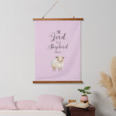 Gratieuze Heer is mijn Herder Psalm 23:1 Hangend Wandkleed (Slaapkamer)
