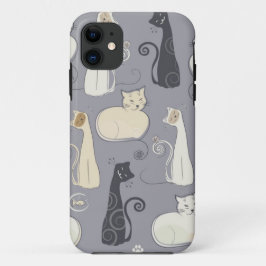 Gratieuze katten iPhone 5 Hoesje