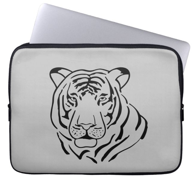 Gratiffi-tijger Laptop Sleeve (Voorkant)
