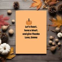 Gratigantieke Thanksgiving-diner 