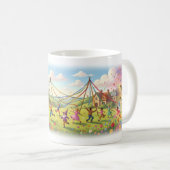 Gratige Maypole Weide Feest Mug Koffiemok (Voorkant rechts)
