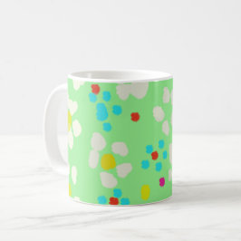Gratige Pastel Madeliefjes Bloemige Klassieke Koff Koffiemok