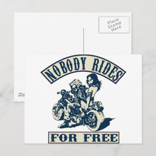 gratis 2 briefkaart (Voorkant / Achterkant)