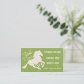 Gratis aangepaste kleuren visitekaartjes (Staand voorkant)